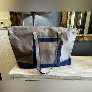 Samsonite Gray and Blue Travel Tote